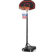 Load image into Gallery viewer, Super Cool 5-Level Adjustment Height Basketball Net Hoop Stand For Kids | 5.1-6.9FT | Heavy Duty Net | Wheels | Indoor | Outdoor
