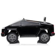 Load image into Gallery viewer, Cool Tesla Cyber Truck Style | 12V | Kids Ride On Car | Parent Remote | Eva wheel | Black
