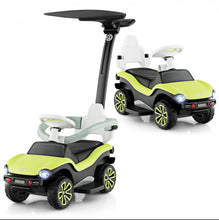 Load image into Gallery viewer, New 2025 Licensed 3-In-1 Licensed Volkswagen Ride On Push Car | 3 Positions | Adjustable Push Handle | Canopy | USB | Storage | Horn
