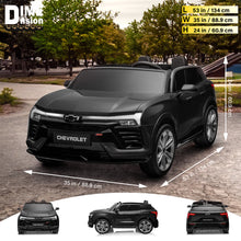 Load image into Gallery viewer, 2025 Licensed XL Licensed Chevrolet Blazer SS 24V Kids Ride On Car / SUV 2 Seater | Open Doors | Music | LED Lights | Music | Ages 3-8
