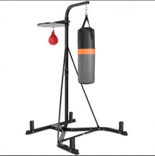 Load image into Gallery viewer, Heavy Duty Modern Boxing Punching Stand With Heavy Bag | 2-in-1 | Resilient Speed Bag | Sturdy Construction
