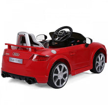 Load image into Gallery viewer, 2025 Licensed Audi TT RS Ride On Car Upgraded | 12V | 1 Seater | Music | Seat Belt | LED Lights | Remote
