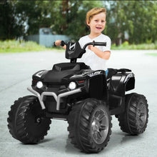 Load image into Gallery viewer, Super Cool 12V Kids Ride On ATV, Car 1 Seater | LED Lights | Heavy Duty Tires | Ages 3-7 | Music | 2 Speeds | Upgraded
