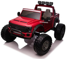 Load image into Gallery viewer, Licensed 2025 Ford Super Duty F450 Lifted Monster Truck 24V Upgraded 4x4 | 2 Seater | Leather Seats | Massive Rubber Tires | Remote | Up to 15KPH
