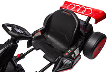 Load image into Gallery viewer, 2025 Licensed Audi 24V Drifting Kids Go Kart Ride On Upgraded 1 Seater 150W Motor | Rubber Tires | Up to 13 KPH
