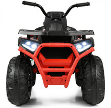 Load image into Gallery viewer, 2025 Upgraded 12V ATV 4 Wheeler Ride On Toy / Car 1 Seater | LED Lights | 2 Speeds | Seat Belt | 4 Wheel Suspension | Push To Start | USB Ready | Big 1 Seater
