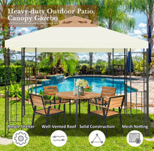 Load image into Gallery viewer, Super Duty Beautiful 2 Tier 10x10ft Patio Gazebo Canopy Tent | Sun Protection
