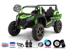 Load image into Gallery viewer, 2025 Upgraded 180 Watts BrushLess Motor Xxl UTV 2 Seater Dune Buggy Rubber Tires | Leather Seats | Up To 16KPH
