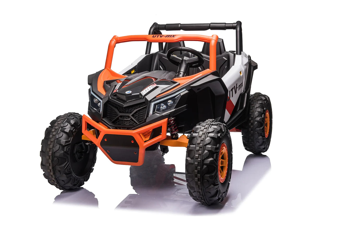 2024 Upgraded UTV XMX613 XXL | 4x4 | 24V | 2 Seater Ride-On | MP3 | Leather Seats | Rubber Tires | Remote