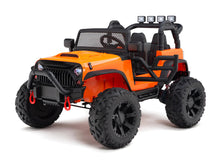 Load image into Gallery viewer, 2025 ECD Upgraded Monster Jeep Style 24V Ride-On | Small 2 Seater | MP3 | Leather Seats | Rubber Tires | Remote
