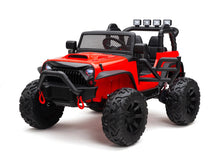 Load image into Gallery viewer, 2025 ECD Upgraded Monster Jeep Style 24V Ride-On | Small 2 Seater | MP3 | Leather Seats | Rubber Tires | Remote
