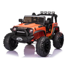 Load image into Gallery viewer, 2025 ECD Upgraded Monster Jeep Style 24V Ride-On | Small 2 Seater | MP3 | Leather Seats | Rubber Tires | Remote
