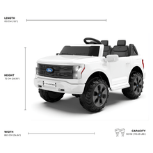 Load image into Gallery viewer, 2 Seater Lighting Edition Ford F-150,24V Kids Ride on Truck | Parent Remote

