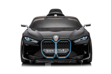 Load image into Gallery viewer, Licensed Upgraded 2025 BMW i4 Kids Ride On Car 1 Seater 12V | MP3 | Ages 3-8 | Remote
