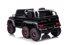 Load image into Gallery viewer, 2024 Licensed Mercedes G63 | 6x6 | 24V Ride-On | Upgraded | Leather Seats | Rubber Tires | Small 2 Seater | Remote
