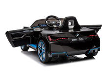 Load image into Gallery viewer, Licensed Upgraded 2025 BMW i4 Kids Ride On Car 1 Seater 12V | MP3 | Ages 3-8 | Remote
