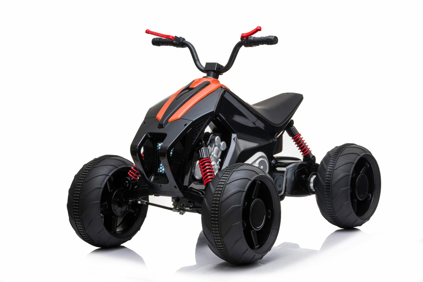 Upgraded 24V ATV Ride On Car | Upgraded Motors | Leather Seat | Rubber Wheels | LED Lights