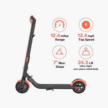 Load image into Gallery viewer, Super Cool 2025 Segway Ninebot ES1L Electric Kick Scooter | Up To 20KPH | 250W Motor | Upgraded | Can Hold Up to 220Lbs
