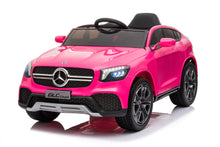 Load image into Gallery viewer, 2024 Licensed GLC Upgraded 12V Mercedes Benz Coupe Kids Ride On Car | Leather Seat | Rubber Tires | 1 Seater | Remote
