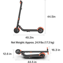 Load image into Gallery viewer, Super Cool Segway Ninebot ES1L Electric Kick Scooter | Up To 20KPH | 250W Motor | Upgraded | Can Hold Up to 220Lbs
