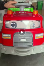 Load and play video in Gallery viewer, New 2024 Dump / Garbage Truck | 12V | LED Lights | 1 Seater | Ages 3-8 | Remote
