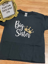 Load image into Gallery viewer, Big Sister | Promoted To Big Sister | Kids T-Shirt
