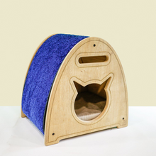 Load image into Gallery viewer, Oliver Cat Teepee with Cat Scratching Post - Petguin
