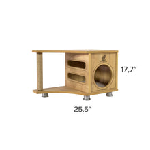 Load image into Gallery viewer, Nina Cat House &amp; Scratcher - Petguin
