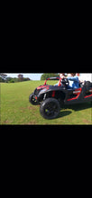 Load and play video in Gallery viewer, 2024 | 4 Seater XXXXL Dune Buggy Ride-On | 48V 14AH | Upgraded | Holds 600lbs Up to 20KPH | Leather Seats | Rubber Tires
