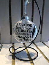 Load image into Gallery viewer, Because Someone We Love is in Heaven Ornament
