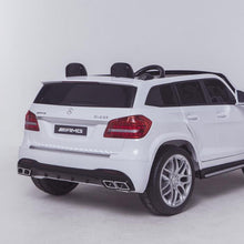 Load image into Gallery viewer, Licensed-Kids-24V-Mercedes-Benz-GLS-63S-AMG-Ride-On-Car-Jeep-with-Parental-Remote-Control-Two-Seater-Rear-Close-Up-White_5043226b-fee6-4b89-b04a-b58c9623785a_700x700.jpg

