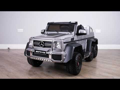 Mercedes benz amg g63 6x6 electric ride on clearance car