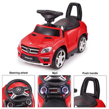Load image into Gallery viewer, 2024 Mercedes-Benz AMG GL63 4-in-1 Baby Walker with Push Bar, LED Lights and MP3 Player | Leather Seat | Rubber Tires
