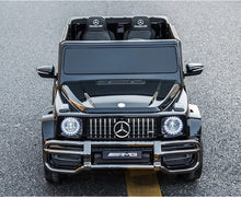 Load image into Gallery viewer, Licensed 2025 Mercedes GWagon G63 Black Or Red Upgraded | 2 Seater | 24V | 4x4 Kids Ride-On | Leather Seats | Rubber Tires | Remote
