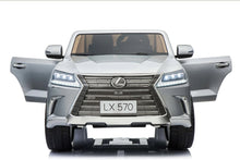 Load image into Gallery viewer, Licensed 2024 Lexus LX570 Upgraded | 12V Ride-On | 2 Seater | Leather Seats | Rubber Tires | Remote
