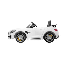 Load image into Gallery viewer, Licensed Mercedes 2024 GTR 2 Seater Kids Ride-On Upgraded | 12V | Leather Seats | Rubber Tires | Remote
