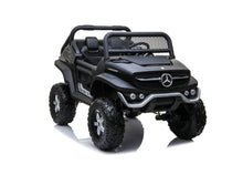 Load image into Gallery viewer, Licensed 2024 Mercedes Unimog 12V | 4x4 Ride-On | Big 1 Seater | Small 2 Seater | Leather Seats | Rubber Tires | Remote
