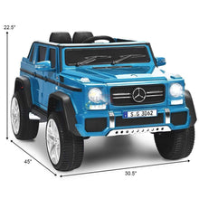 Load image into Gallery viewer, Luxurious 2025 Upgraded Licensed Mercedes Maybach G650 | 1 Seater | 12V  | 4x4 | Ride on car | Leather Seat | Rubber Tires | Remote | Ages 1-5 | Pre Order
