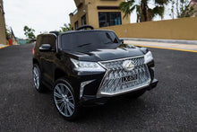 Load image into Gallery viewer, Licensed Lexus LX570 Ride-On 12V | Leather Seats | Rubber Tires | 1 Seater | Remote
