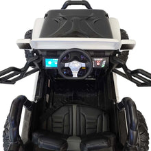 Load image into Gallery viewer, 2024 ECD Upgraded Monster Jeep Style 24V Ride-On | Small 2 Seater | MP4 Tv Screen | Leather Seats | Rubber Tires | Remote

