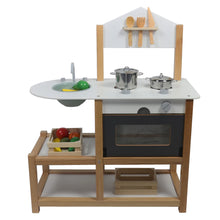 Load image into Gallery viewer, Super Cool Gamba Modern Play Kitchen Set For Kids
