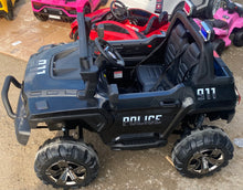 Load image into Gallery viewer, Freddo 2024 Police Truck | 2 Seater | 12V Ride-On Upgraded | Leather Seats | Rubber Tires | Remote | Pre Order

