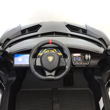 Load image into Gallery viewer, Licensed 2024 Pre Order Lamborghini Veneno | Upgraded 24V | 4x4 Ride-On 2 Seater | MP4 TV Screen | Leather Seats | Rubber Tires | Remote
