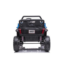 Load image into Gallery viewer, The New 2024 Blue Ride On Car 24V UTV Buggy | Ages 3-8 | Upgraded | 2 Big Motors | Small 2 Seater | Bluetooth | Remote
