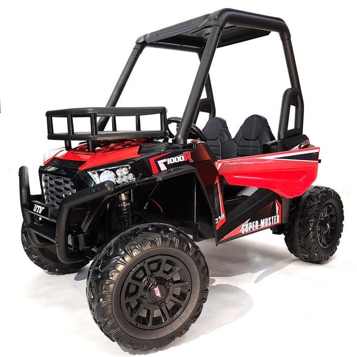 2025 Off Road Upgraded UTV 24V | 2 Seater Ride-On | Leather Seats | Rubber Tires | Remote