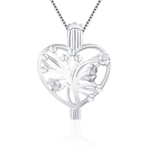 Load image into Gallery viewer, Tree of Life Sterling Silver Cage Pendant
