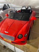 Load image into Gallery viewer, ECD Bentley Continental Style 12V Ride-On | 1 Seater | Remote
