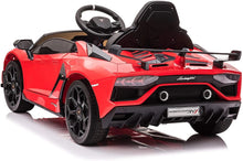 Load image into Gallery viewer, Licensed 2024 Lamborghini Aventador SVJ 12V Ride-On Car |  Leather Seat | w/ Hover Board | Remote
