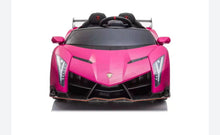 Load image into Gallery viewer, Licensed 2025 Lamborghini Veneno | Upgraded 24V | 4x4 Ride-On 2 Seater | Leather Seats | Rubber Tires | Remote

