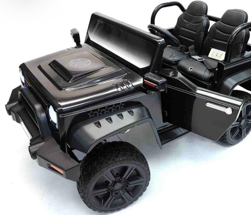2024 Off-Road Goliath Jeep Style Upgraded 4x4 | 24V | 2 Seater Ride-On | Leather Seats | Pre Order | Rubber Tires | Remote